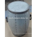 Tabouret Industrial Round Drum Shape